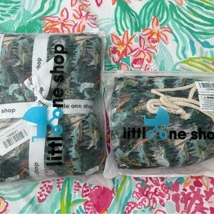 Little one shop national park toddler blanket  and crib bamboo NIP